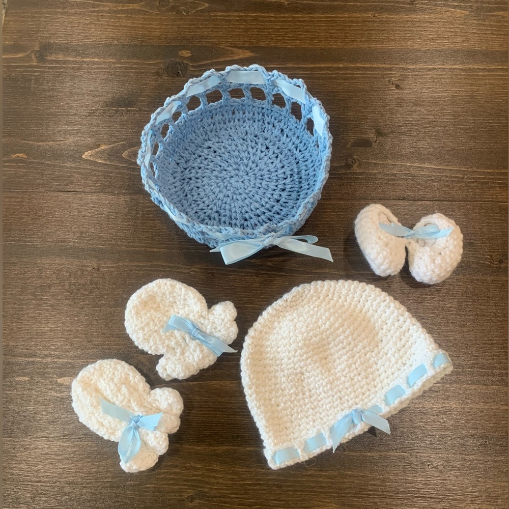 Handmade Boutique newborn gift set